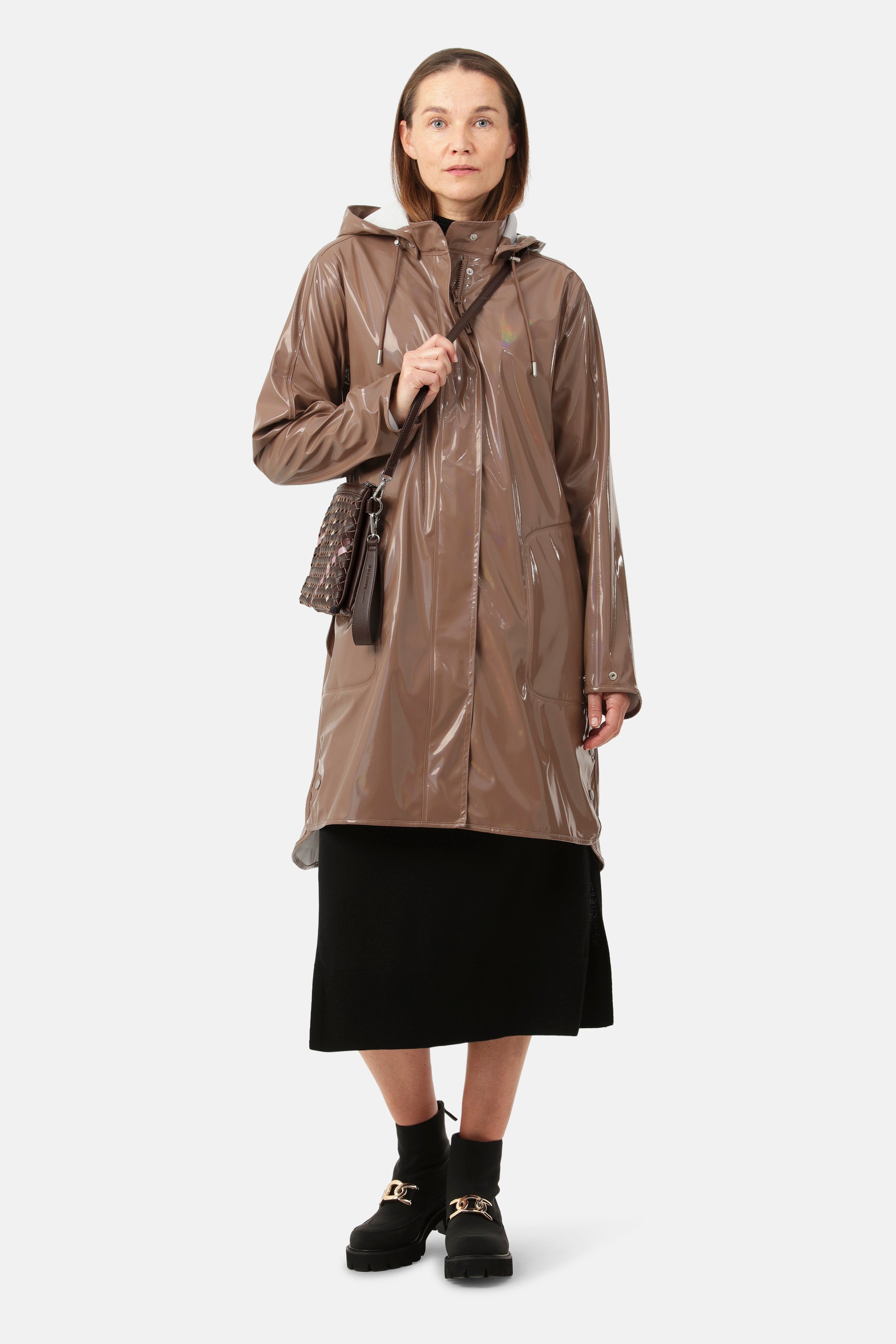 Ilse Jacobsen Hornbæk Rain Long Raincoat Raincoat 220 Acorn